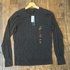 NWT Banana Republic Gray Long Sleeve Shirt Sz S